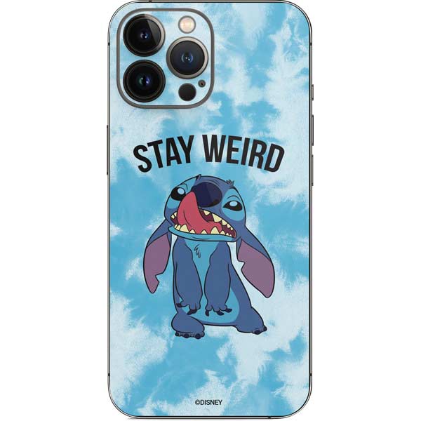 Stitch Stay Weird iPhone 14 Pro Max Decal Skin | Skinit Stitch Stay Weird iPhone 14 Pro Max Decal Skin | Skinit