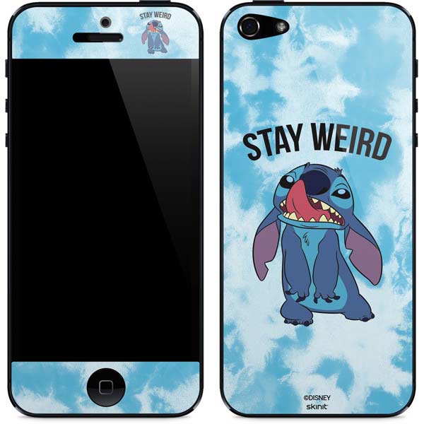 Disney Lilo and Stitch Stay Weird iPhone 5/5s/5SE Skin