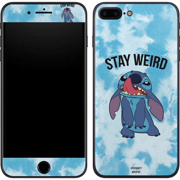 Disney Lilo and Stitch Stay Weird iPhone 7 Plus Skin