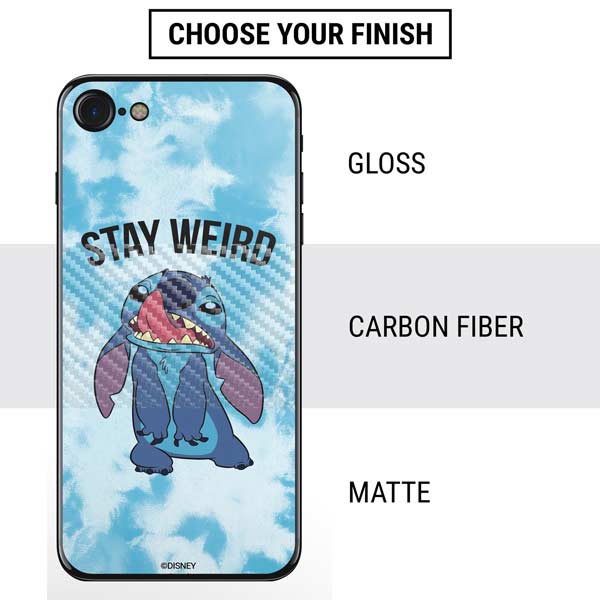 Disney Lilo and Stitch Stay Weird iPhone SE (2nd & 3rd Gen) Skin