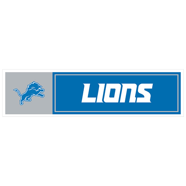NFL Detroit Lions 11" x 3" Bumper Sticker