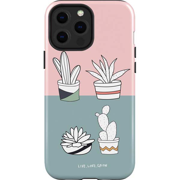 iphone 14 pro max succulent case Succulent Sketch iPhone 14 Pro Max Impact Case