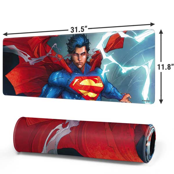 Skinit Superman Heat Vision XL Gaming Mouse Pad