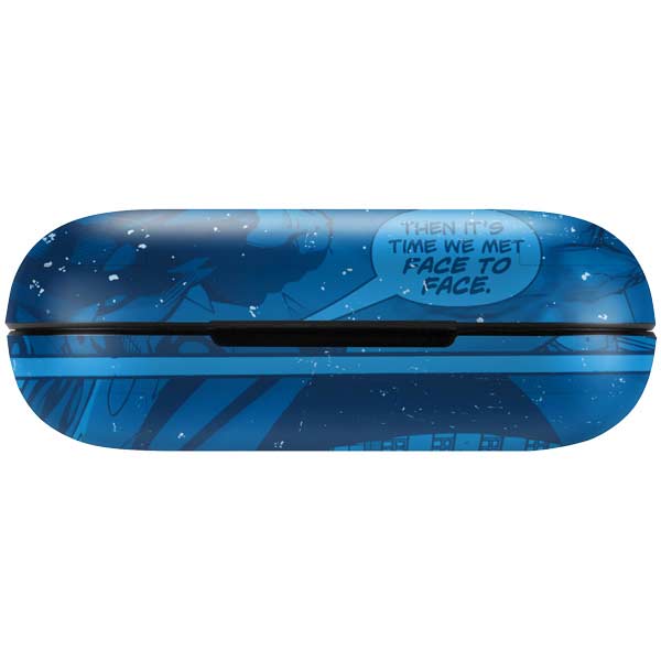DC Comics Superman Logo Background Pattern Amazon Echo Buds Skin