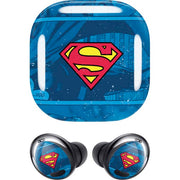 DC Comics Superman Logo Background Pattern Galaxy Buds Pro Skin