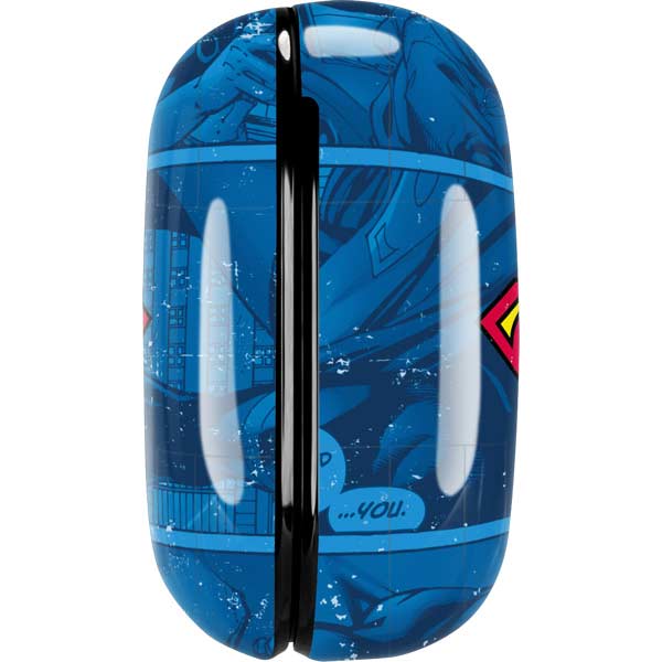 DC Comics Superman Logo Background Pattern Galaxy Buds Pro Skin