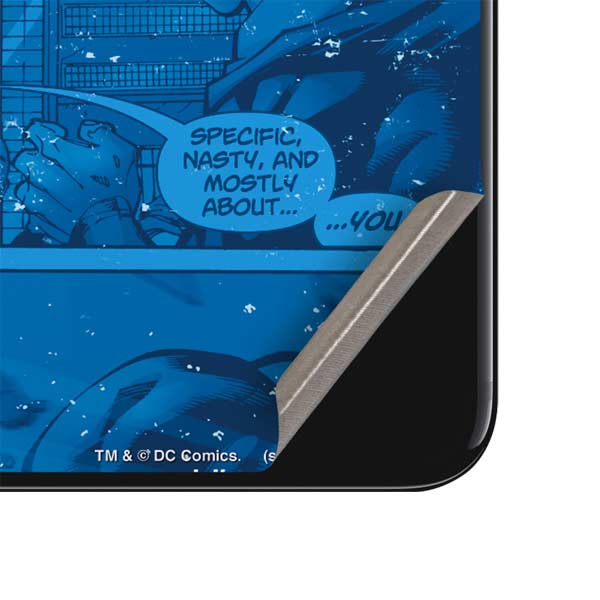 DC Comics Superman Logo Background Pattern iPhone SE (2nd & 3rd Gen) Skin