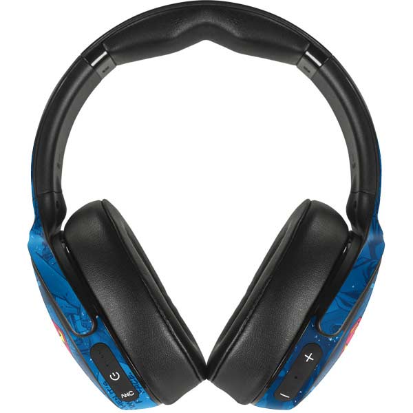 DC Comics Superman Logo Background Pattern Skullcandy Venue Skin