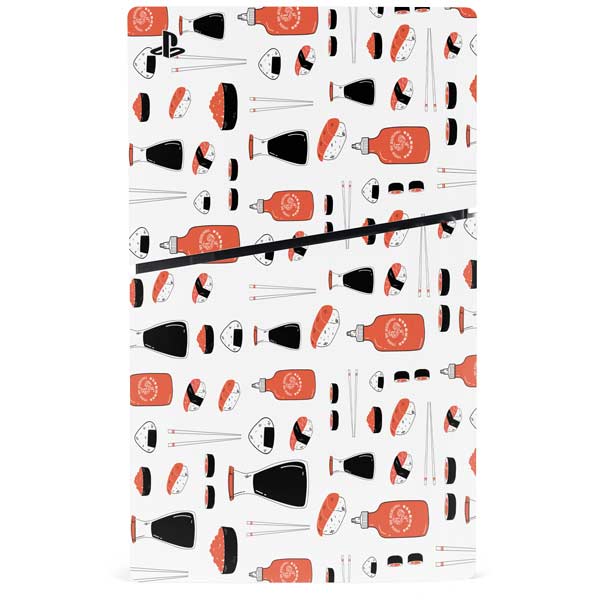 Sushi Foodie PS5 Slim Disk Bundle Skin