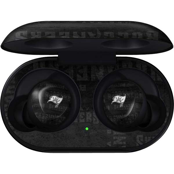 NFL Tampa Bay Buccaneers Black & White Galaxy Buds Skin