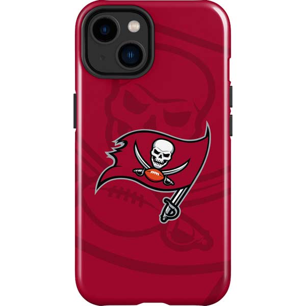 NFL Tampa Bay Buccaneers Double Vision iPhone 15 Plus Impact Case