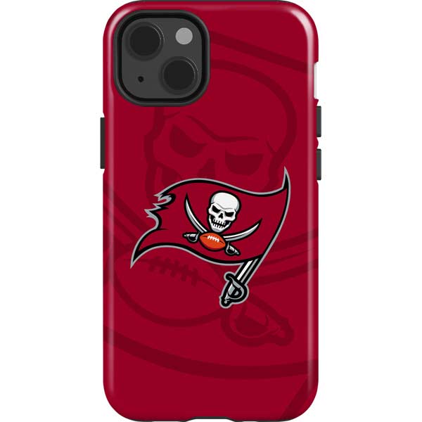 NFL Tampa Bay Buccaneers Double Vision iPhone 15 Impact Case