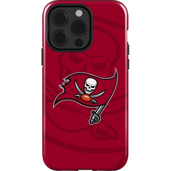 NFL Tampa Bay Buccaneers Double Vision iPhone 15 Pro Impact Case