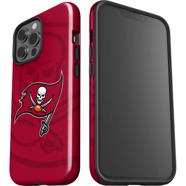 NFL Tampa Bay Buccaneers Double Vision iPhone 15 Pro Max Impact Case
