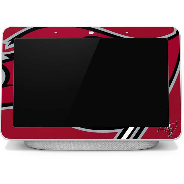 NFL Tampa Bay Buccaneers Large Logo Google Home Hub Skin