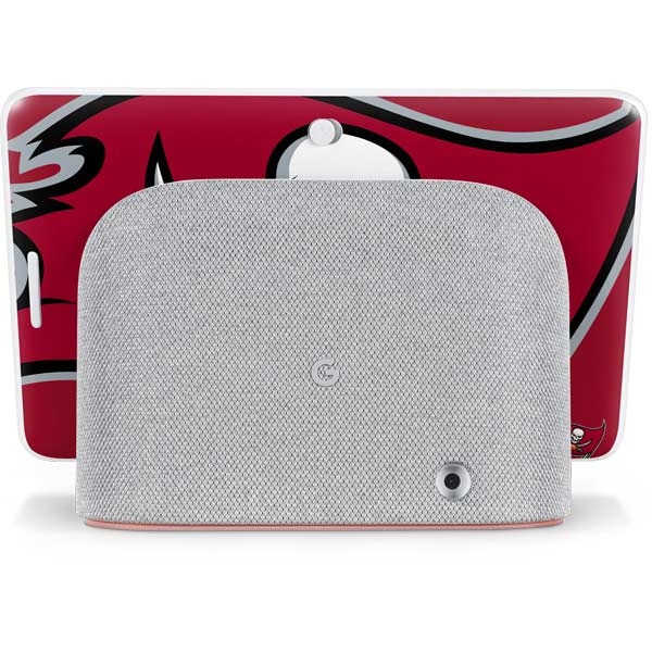 NFL Tampa Bay Buccaneers Large Logo Google Home Hub Skin