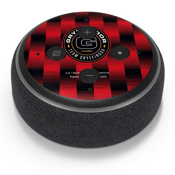Wizarding Worlds Harry Potter Team Gryffindor Amazon Echo Dot Skin