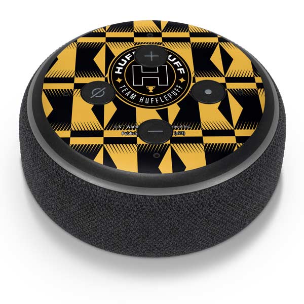 Wizarding Worlds Harry Potter Team Hufflepuff Amazon Echo Dot Skin