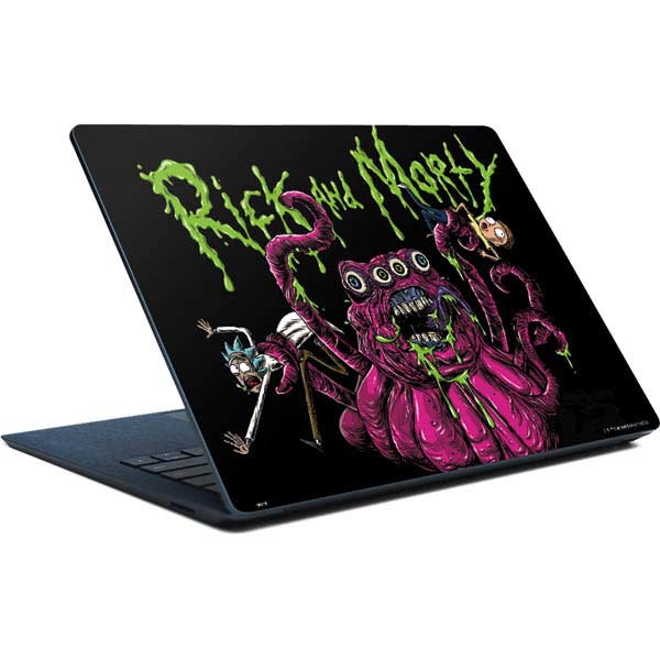 Adult Swim Rick and Morty Tentacle Attack Surface Laptop Skin