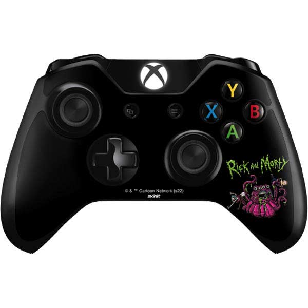 Adult Swim Rick and Morty Tentacle Attack Xbox One Controller Skin