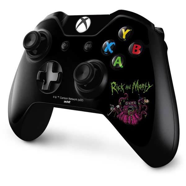 Adult Swim Rick and Morty Tentacle Attack Xbox One Controller Skin