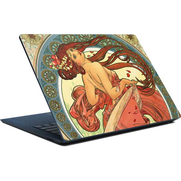 Alphonse Mucha The Arts, Dance Surface Laptop Skin