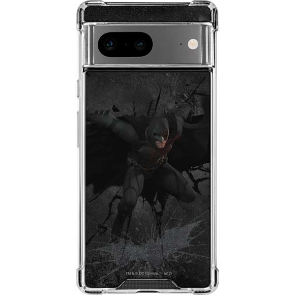 DC Comics The Dark Knight in Action Google Pixel 8 Clear Case