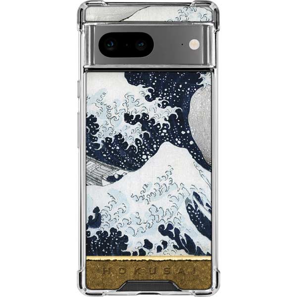 The Great Wave off Kanagawa by Hokusai Google Pixel 8 Clear Case