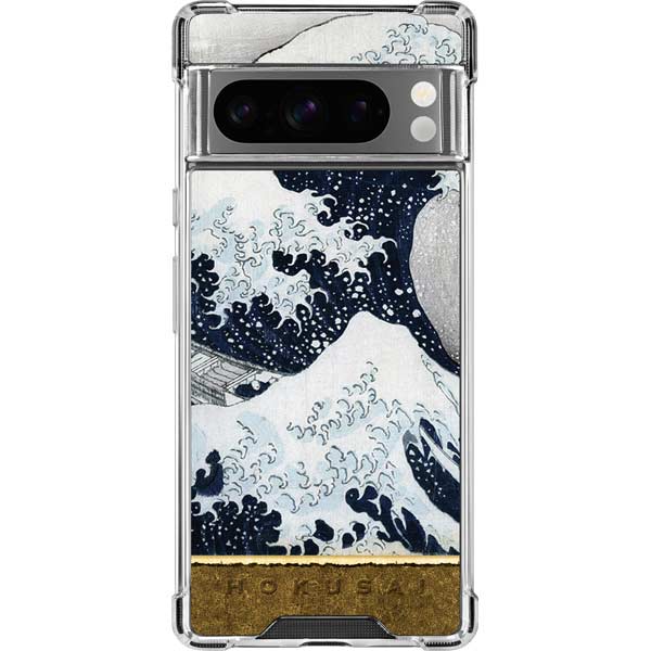 The Great Wave off Kanagawa by Hokusai Google Pixel 8 Pro Clear Case