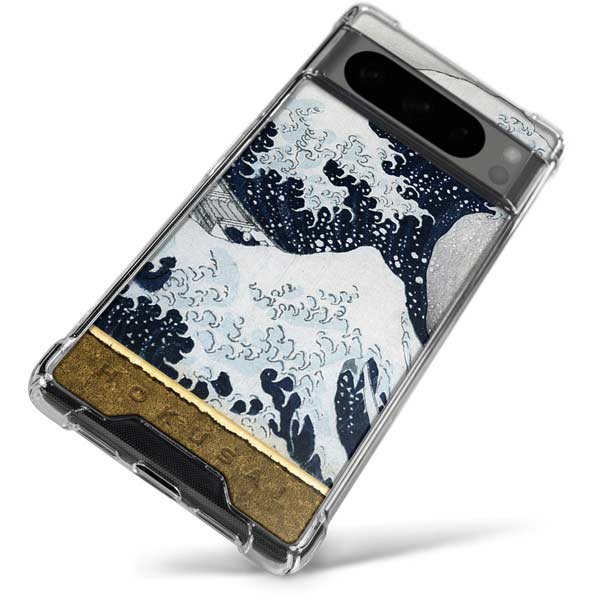 The Great Wave off Kanagawa by Hokusai Google Pixel 8 Pro Clear Case