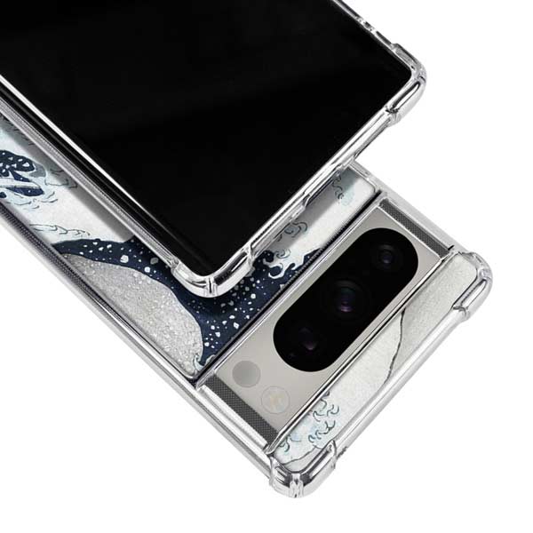 The Great Wave off Kanagawa by Hokusai Google Pixel 8 Pro Clear Case