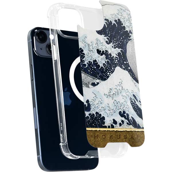Hokusai The Great Wave off Kanagawa iPhone 14 Plus MagSafe Case
