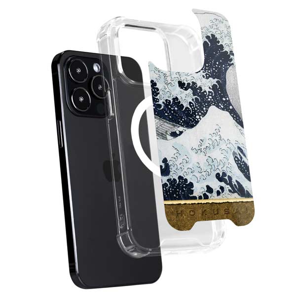 Hokusai The Great Wave off Kanagawa iPhone 14 Pro Max MagSafe Case