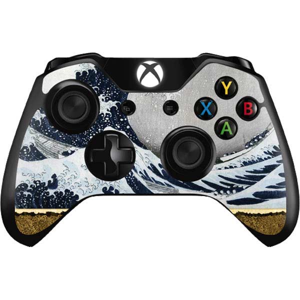 Hokusai The Great Wave off Kanagawa Xbox One Controller Skin
