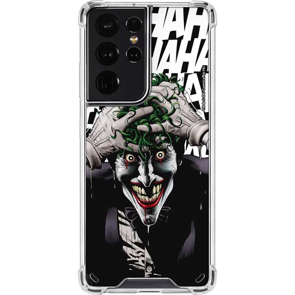 DC Comics The Joker Killing Joke Variant Cover Art by Brian Bolland Galaxy S21 Ultra 5G Clear Case