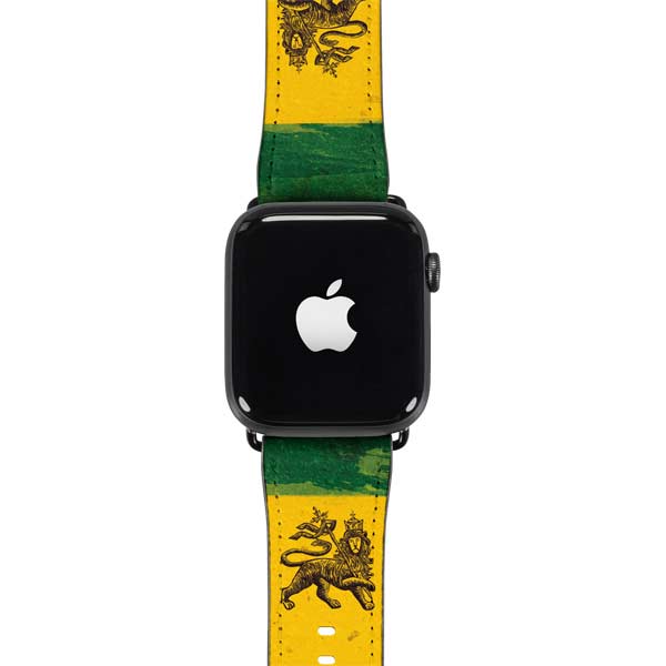 The Lion of Judah Rasta Flag Apple Watch Band 38-40mm