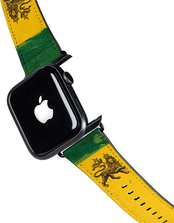 The Lion of Judah Rasta Flag Apple Watch Band 38-40mm