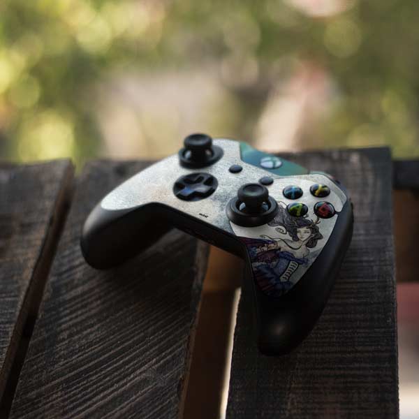 Amy Brown The Moon is Calling Fairy and Dragon Xbox One Controller Skin
