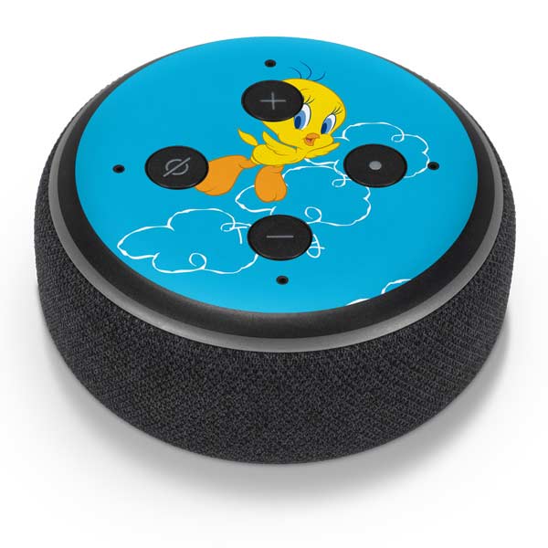 Looney Tunes Tweety Bird Flying Amazon Echo Dot Skin