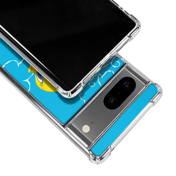 Looney Tunes Tweety Bird Flying Google Pixel 8 Clear Case
