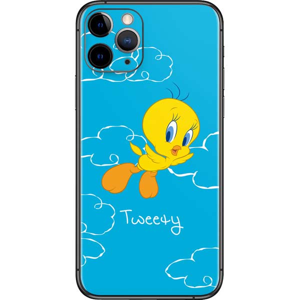 Looney Tunes Tweety Bird Flying iPhone 11 Pro Skin