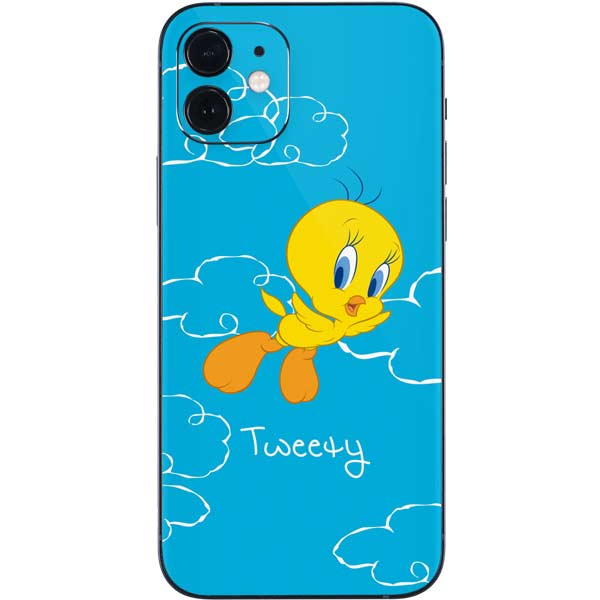 Looney Tunes Tweety Bird Flying iPhone 12 Mini Skin