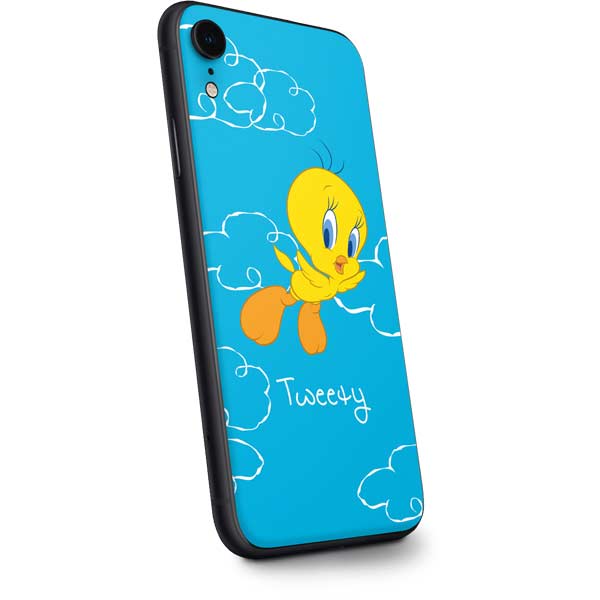 Looney Tunes Tweety Bird Flying iPhone XR Skin