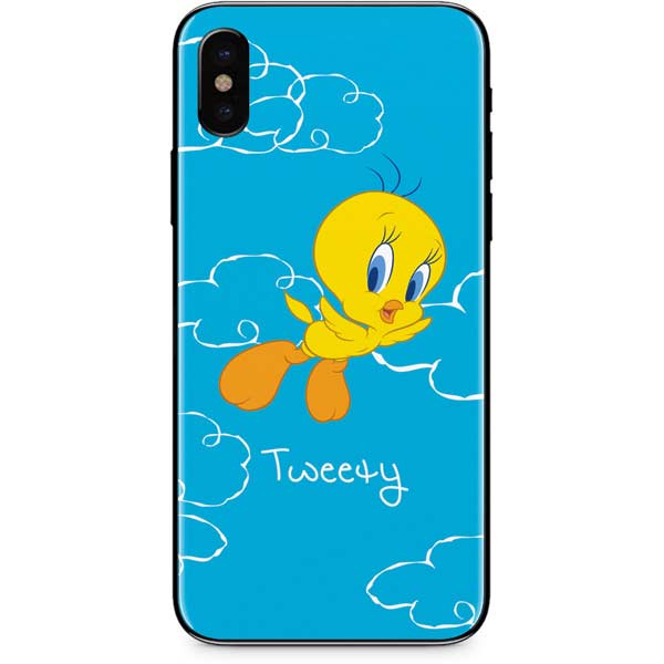 Looney Tunes Tweety Bird Flying iPhone XS Max Skin