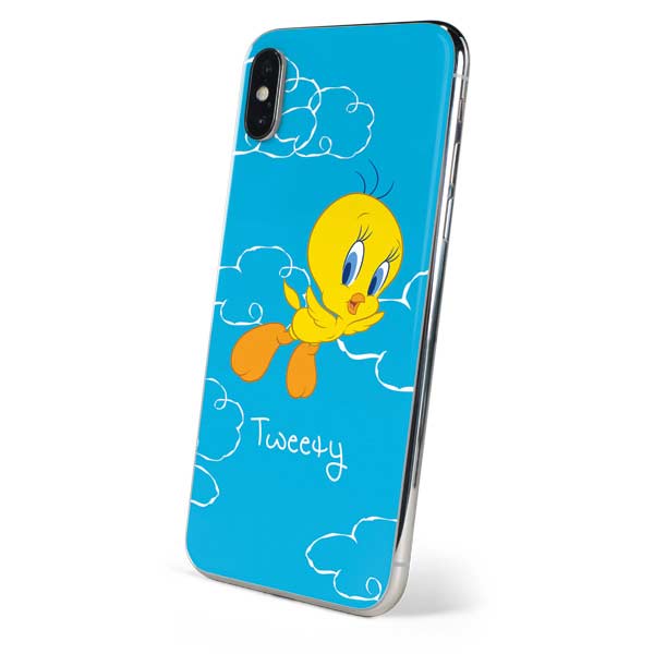 Looney Tunes Tweety Bird Flying iPhone XS Skin