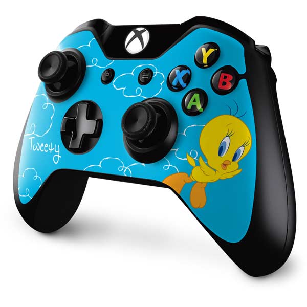 Looney Tunes Tweety Bird Flying Xbox One Controller Skin