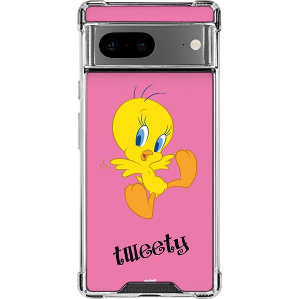 Looney Tunes Tweety Pinky Google Pixel 8 Clear Case