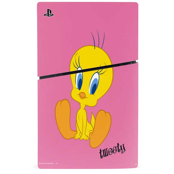 Looney Tunes Tweety Pinky PS5 Slim Disk Bundle Skin