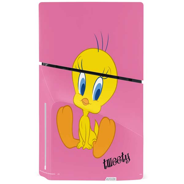 Looney Tunes Tweety Pinky PS5 Slim Disk Bundle Skin