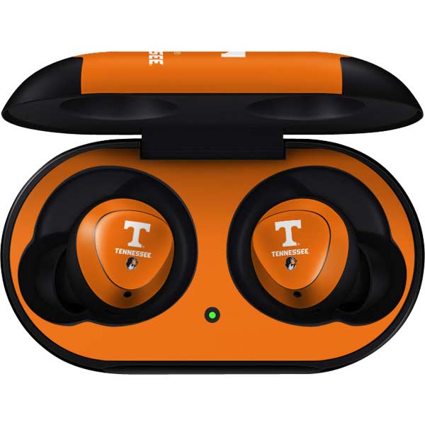 University of Tennessee-Knoxville T Logo on Orange Galaxy Buds Skin